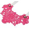 N-1636 Collar Bib Necklace Lace Flower Ribbon Collar Women Girl Clothing Accessories
