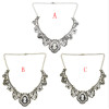 N-3580 Necklaces & Pendants Jewelry For Women Vintage Queen Head Crystal Pendant Necklace European Jewelry