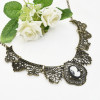 N-3580 Necklaces & Pendants Jewelry For Women Vintage Queen Head Crystal Pendant Necklace European Jewelry