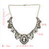 N-3580 Necklaces & Pendants Jewelry For Women Vintage Queen Head Crystal Pendant Necklace European Jewelry