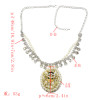 N-3539 Fashion Pearl Crystal Figure Girl Beaded Statement Necklaces for Women Party Jewelry