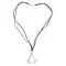 N-5165 Pendants Necklace For Women Crystal Vintage Long Necklaces Fashion Jewelry Christmas Gift