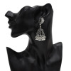 E-5438 Unique Gypsy Antique Gold Silver Metal Long Fringe Drop Earrings For Women Birthday Statement Earring