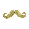 3 Colors Kitsch Cosplay Moustache Mustache Metal Ring Adjustable Size R-0183