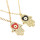 N-2796 New Fashion Gold Chain Rhinestone Finger shape Pendant  Unique Necklace For Women Party Jewelry