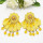 E-5443 4 color summer beach party earrings flower tassel earrings exaggerated youth earrings