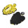 E-5447 Handmade Fashion Leaf-shaped Rice Beads Dangle Earrings Women's Personality Temperament Pendant Earrings