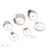 R-1513 6pcs/set New fashion Silver Plated Rhinestone Beads Midi Finger Ring Sets  Ethnic Women Girls Rings