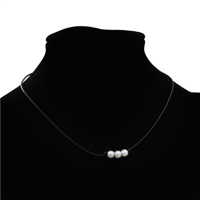 N-7294 N-7217 3 Styles Simple And Simple Pearl Shell Necklace Women's Temperament Jewelry