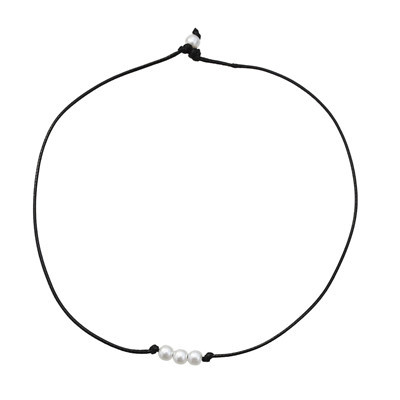 N-7294 N-7217 3 Styles Simple And Simple Pearl Shell Necklace Women's Temperament Jewelry