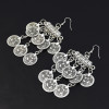 N-7296 New Fashion Coin Color Rinestone Crystal Statement Necklace Earring Bracelet  Jewelry Sets For Women Bridal Party Jewelry