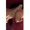 E-5468 Korean Romantic New Long Crystal Tassel Water Drop Earrings for Women Wedding Drop Earing Fashion Jewelry Gifts