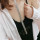 N-7299 Full Rhinestone Tassel Collar Statement Necklace for Women Novelty Fashion Jewelry