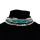 N-7300 Seed Bead Choker Necklace for Women Hawaiian Beaded Choker Necklace Chain Jewelry Set Statement Adjustable Bead Necklace