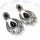 E-5476 Boho Vintage Indian Jhumka Big Bells Tassel Drop Earrings for Women Ethnic Flower Carved Statement Earring Jewelry 2019