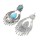 E-5476 Boho Vintage Indian Jhumka Big Bells Tassel Drop Earrings for Women Ethnic Flower Carved Statement Earring Jewelry 2019