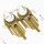 E-5475 Boho Vintage Indian Jhumka Tassel Drop Earrings for Women Ethnic Earring Jewelry 2019