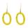 E-5477 Bohemian Colorful Beads Hoop Earrings for Women Big Circle Round Drop Earrings