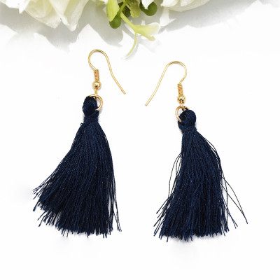 N-7301 Dream Catcher Necklace Earrings Jewelry Sets Angel Wings Devil's Eye Thread Tassel Choker For Women