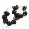 E-5484 New Fashion Design Hoop Earrings For Women Fabric Flower Circle Pending Gold Color Hoops Earrings Bridal Wedding Party Jewelry