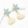 E-5485 Fashion Marine Style Starfish Color Sea Shell Earrings Female Wedding Party Jewelry
