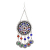 F-0686 Turkish Silver Gold Metal Beaded Coin Tassel Charm Head Chains For Women Boho Belly Dance Gypsy India Tribal Bridal Hair Jewelry