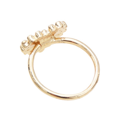 R-1515 New Design Women Exaggerated Evil Eyes Lips Heart Charms Rings Bohemian Style Statement Wedding Girl Rings Jewelry Accessories