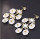 E-5499 Dangle Petal Acrylic Earrings Fashion Bohemian Resin Crystal Flower Earrings 925 Silver Needle Crystal Earrings