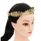 F-0369  3pcs Set Silver Gold Metal Hairbands For Women Leaf Crown Tiara Hair Jewelry Accessories