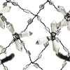 F-0692 Mesh Acrylic Rhinestone Elegant Wedding Headband Hair Accessories