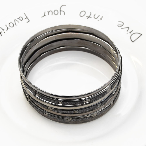 B-0995 7Pcs/Set Alloy ring bracelet punk shiny Bangle Bracelet nightclub black jewelry  For Women