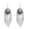 N-7027 E-5537 E-5557 Vintage Silver Waist Chain earring Bells Metal Tassel  Belly Chain  Charm Belt Chains Body Jewelry