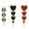 F-0700 Korea Fashion Eye Hair Clip For Women Heart Hairpins Barrettes Fashion Hair Accessories Gift