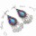 E-5541 Vintage Boho Jhumka Coin Tassel Oxidized Drop Dangle Indian Earrings For Women Wedding Jewelry