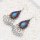 E-5541 Vintage Boho Jhumka Coin Tassel Oxidized Drop Dangle Indian Earrings For Women Wedding Jewelry