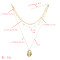 N-7318 Bohemian Shell Multi Layer Necklaces for Women Girl Fashion Gold Silver Color Pendant Necklace Collar Jewelry