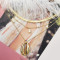 N-7318 Bohemian Shell Multi Layer Necklaces for Women Girl Fashion Gold Silver Color Pendant Necklace Collar Jewelry
