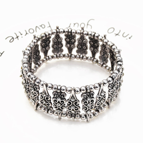 B-0997 Bohemian style alloy point diamond fashion bead bracelet female lady elegant delicate bracelet