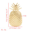 F-0701 Cute Golden Pineapple Shape Hairpin Hair Accessories