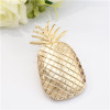 F-0701 Cute Golden Pineapple Shape Hairpin Hair Accessories