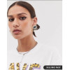 E-5532 2019 Fashion Evil Eye Big Statement Earring Punk Exaggerated Dripping Oil Evil Eye Drop Earring