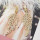 E-5552 Women's leaf-Shaped Crystal Tassel Chandelier Earrings Wedding Party Nightclub Diamond Women's Earrings