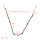 N-7321 Beaded fashion colorful boho necklace beads jade daily elegant ladies necklace
