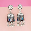 E-5561  Indian Vintage Ethnic Style Tassels Earrings for Women Long Tassel Bells Drop Earrings Afghan Egypt Gypsy Turk Jewelry