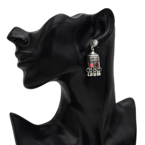E-5561  Indian Vintage Ethnic Style Tassels Earrings for Women Long Tassel Bells Drop Earrings Afghan Egypt Gypsy Turk Jewelry