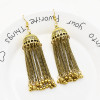 E-5563 Indian Earrings For Women Gypsy Bohemian National Long Tassel Earrings Vintage Bell Earrings