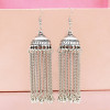 E-5563 Indian Earrings For Women Gypsy Bohemian National Long Tassel Earrings Vintage Bell Earrings
