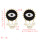E-5566 Big All-Seeing Eye Stud Earrings Jewelry Black White Enamel Eye pearl Earrings Statement Jewelry Fashion Women's Earrings