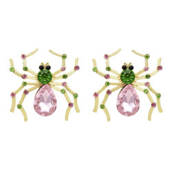 E-5567 Spider Earrings Fashion Special Diamond Stud Earrings for Woman Halloween