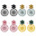 E-5569 4 Colors Fashion New Trend Round Line Flower Earrings Suitable For Women's Jewelry